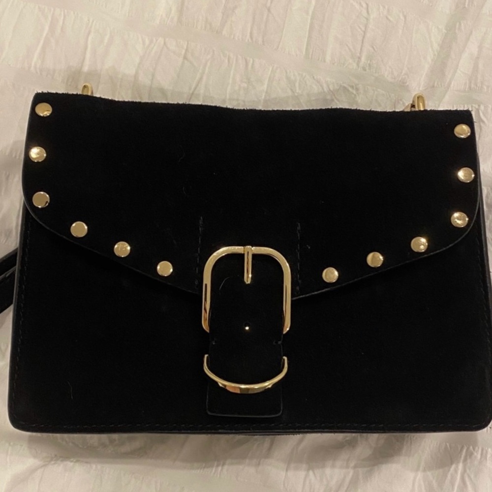 Rebecca Minkoff Black Studded Crossbody Bag